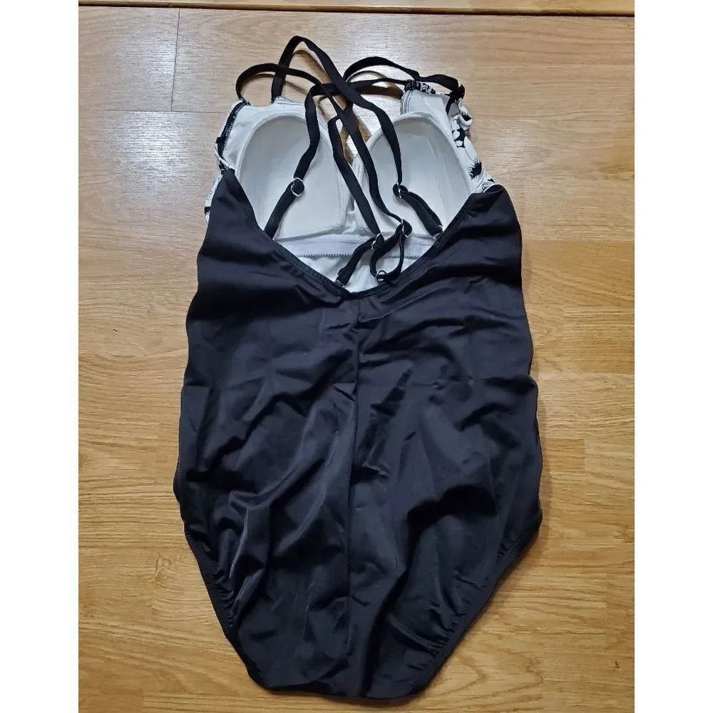 Coastal Blue Control One Piece Bathing Suit - Picture 5 of 7